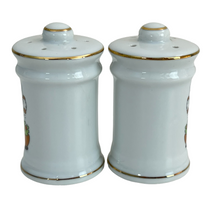Load image into Gallery viewer, Vintage Disney Mickey Mouse Gold Rim Salt & Pepper Shakers