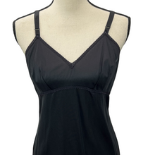 Load image into Gallery viewer, Vintage Black Full Dress Slip 38 Tall