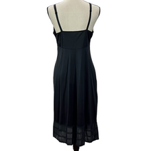 Load image into Gallery viewer, Vintage Black Full Dress Slip 38 Tall