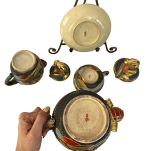Load image into Gallery viewer, Satsuma Hand Painted Dragon Tea Service for one
