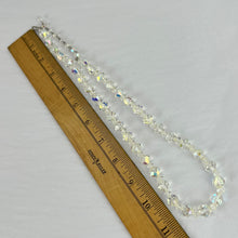 Load image into Gallery viewer, Vintage 50s Aurora Borealis Beaded Necklace with Extension