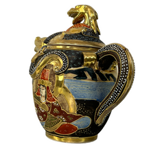 Load image into Gallery viewer, Satsuma Hand Painted Dragon Tea Service for one