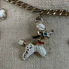 Load image into Gallery viewer, Vintage Poodle Charm Necklace Choker
