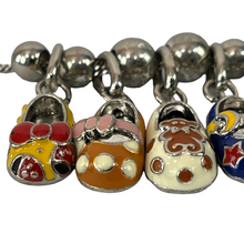 Load image into Gallery viewer, Vintage 925 Italy Necklace with Enamel Charms