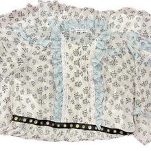 Load image into Gallery viewer, Truly You Ruffle Hem Skater Dress In Ditsy Floral Size 28