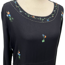 Load image into Gallery viewer, Vintage Hand Painted Papy Boez Dress Size M/L