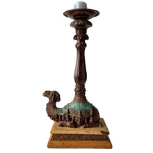 Load image into Gallery viewer, Vintage Nativity Camel Candle Holder 16.5"