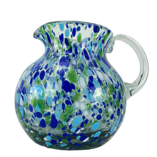 Load image into Gallery viewer, Vintage Studio Art Glass Pitcher & Drinking Glass Set