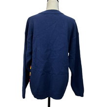 Load image into Gallery viewer, Vintage Vanderbilt Aztec Knit Pullover Sweater Size Medium