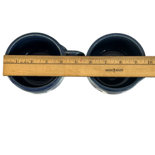 Load image into Gallery viewer, Blue Wild Horse Stoneware Pottery Mug Pair