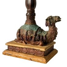 Load image into Gallery viewer, Vintage Nativity Camel Candle Holder 16.5"