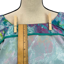 Load image into Gallery viewer, Vintage Boat Neck Fit and Flare Silk Dress Size 6