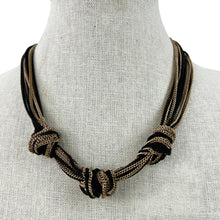 Load image into Gallery viewer, Multilayered Knotted Chain Choker Women Necklace
