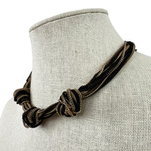 Load image into Gallery viewer, Multilayered Knotted Chain Choker Women Necklace
