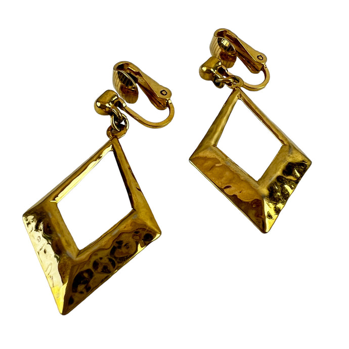 Vintage Diamond Shaped Womens Earrings