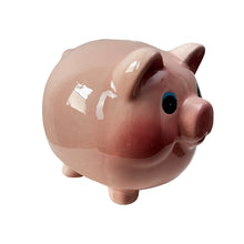 Load image into Gallery viewer, Vintage Retro Pink Piggy Bank Size 6&quot;
