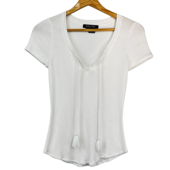 Vintage 90's Baby Tee 100% Cotton Size XS