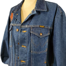 Load image into Gallery viewer, VTG Wrangler Trucker Jacket  USA Size Large
