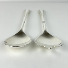 Load image into Gallery viewer, Formal Silver Plate Serving Spoon and Fork Set
