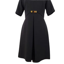 Load image into Gallery viewer, Ellen Tracy Short Sleeve Little Black Dress Size 8
