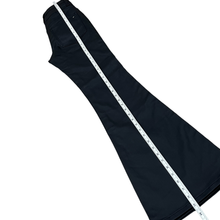 Load image into Gallery viewer, Black Mid Rise Flare Faux Leather Jeans Size 26
