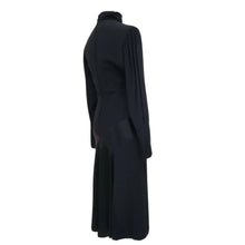 Load image into Gallery viewer, Vintage Albert Nipon Dolman Sleeve Drop Waist Dress - Small
