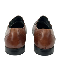 Load image into Gallery viewer, Stacy Adams Brown Almond Toe Slip-On Loafers Size 11W
