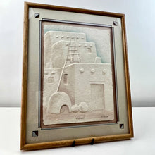 Load image into Gallery viewer, Vintage Framed Southwestern Artwork Signed
