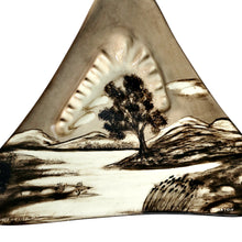 Load image into Gallery viewer, 70s Handcrafted Triangle Ashtray Signed by Artist
