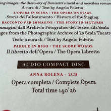 Load image into Gallery viewer, 1957 Teatro Alla Scala Memories Anna Bolena Maria Callas CD Book Set
