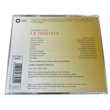 Load image into Gallery viewer, Verdi La Traviata 1955 Live Recording 2CD Plus Bonus Disc w Libretto &amp; Synopsis
