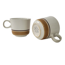 Load image into Gallery viewer, Brown Stoneware Breakfast Set for 2 Made in Japan
