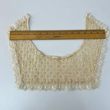 Load image into Gallery viewer, Antique Tatted Lace Yoke
