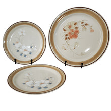 Load image into Gallery viewer, Vintage 70&#39;s Brown Stoneware Serveware 10 Pieces Curated Made in Japan Set for 2
