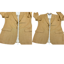 Load image into Gallery viewer, Vintage Tommy Hilfiger Tan Herringbone Sport Coat Size 44
