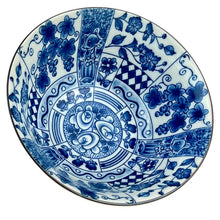 Load image into Gallery viewer, Blue China Nice Cat Rice Bowls Made in Japan Set of 2
