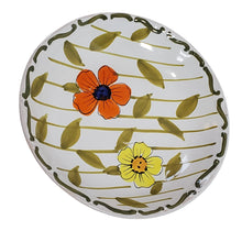 Load image into Gallery viewer, Floral Handpainted Oil Dipping Bowl Made in Italy
