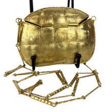 Load image into Gallery viewer, 1950s Brass Purse Signed IXEL
