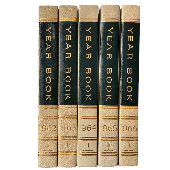 Early 1960s World Book Year Books