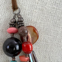 Load image into Gallery viewer, Around the World Multi Strand Beaded Necklace
