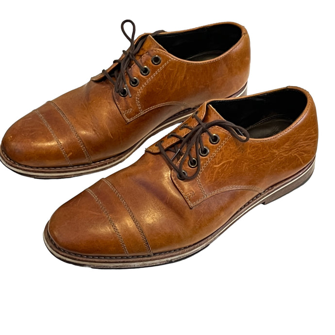 Helm Bradley Teak Dress Leather Shoe 9 1/2 M