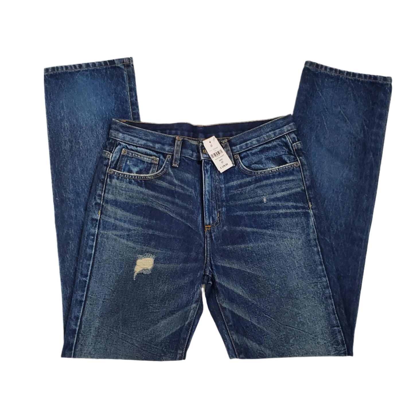 
NWT CARMAR High Rise Straight Jeans Size 27
