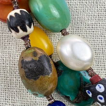 Load image into Gallery viewer, Around the World Multi Strand Beaded Necklace
