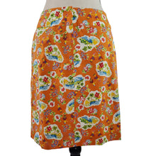 Load image into Gallery viewer, Vintage Hawiian Hula Print Women&#39;s Skirt Size 8 Made in USA
