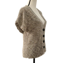 Load image into Gallery viewer, 90s V-Neck Short Sleeve Knit Top Blouse Size Small
