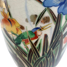 Load image into Gallery viewer, Kawasemi Kingfisher Bird Vase Made in Japan 9&quot;

