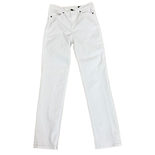 Rag & Bone White High Rise Straight Leg Denim Jeans Size 26