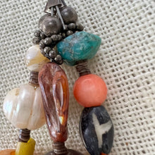 Load image into Gallery viewer, Around the World Multi Strand Beaded Necklace

