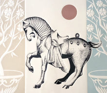 Load image into Gallery viewer, Phillip M Iman &quot;Tang Horse&quot; 100/350 - Signed &amp; Numbered Lithograph 33 x 27&quot;
