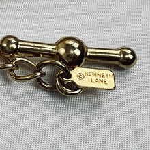 Load image into Gallery viewer, 80s Gold Tone Chain Link Belt Size Small
